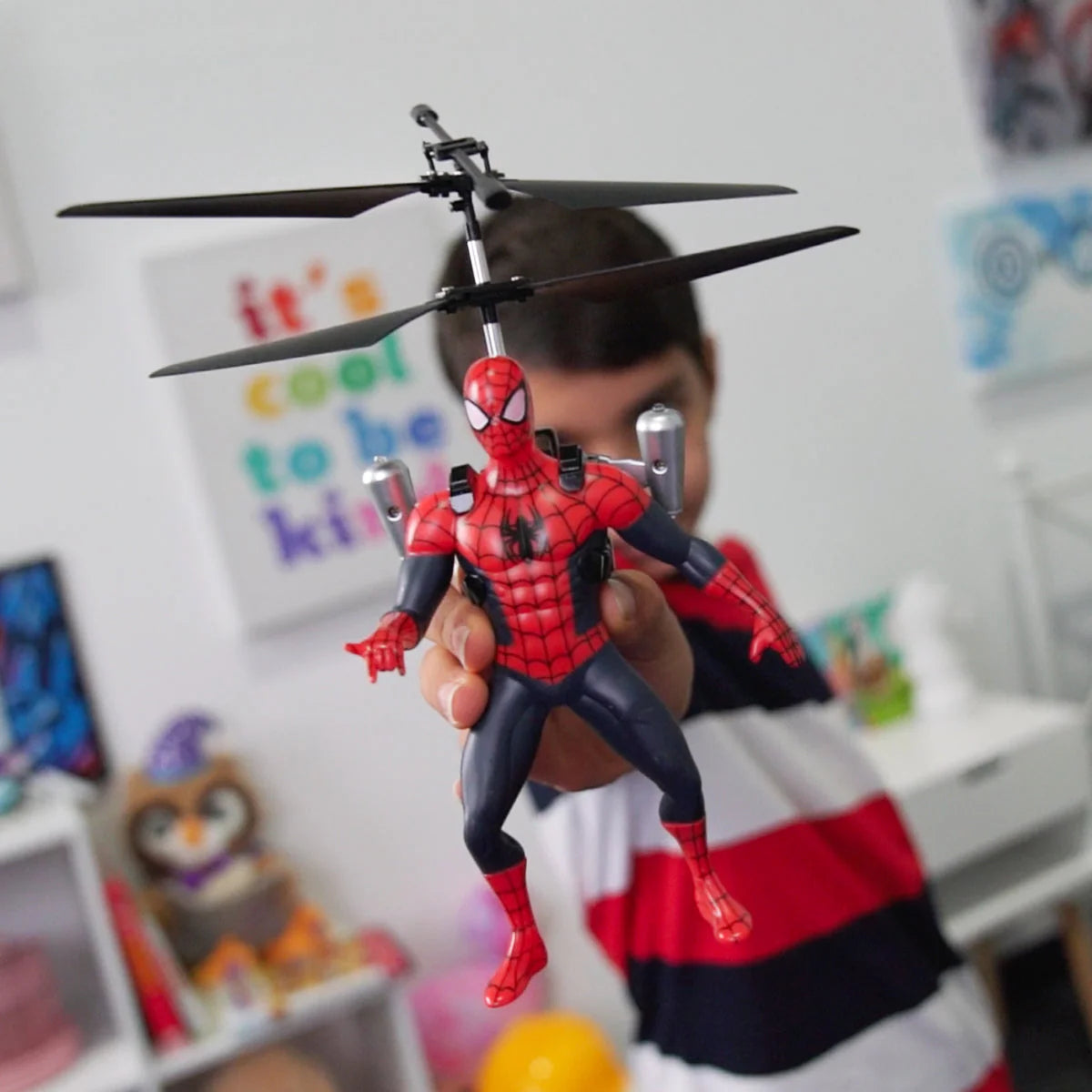 Rc Helicopter Spider-Man
